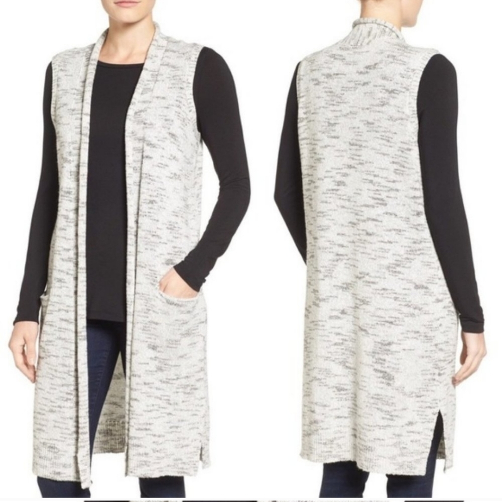 Nordstrom Halogen Sleeveless Cardigan